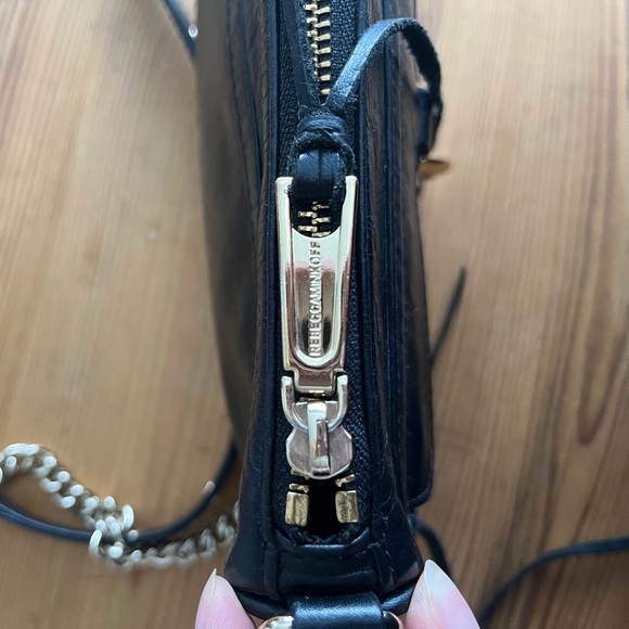 Rebecca Minkoff Mini Mac Crossbody Bag Black - Picture 6 of 10